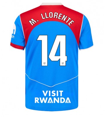 Atletico Madrid Marcos Llorente #14 Tercera Equipación 2025-26 Manga Corta